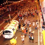 Bloco da Prevenção desfila no primeiro dia do Précaju 2003 - Foto: Márcio Dantas  AAN