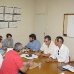 Superintendente da SMTT participa de reunião com presidente do DER - Fotos: Lindivaldo Ribeiro  AAN