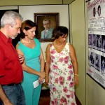 Prefeito em exercício abre exposição comemorativa sobre a vida de Clodomir Silva - Fotos: Márcio Dantas  AAN