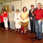 Prefeito em exercício abre exposição comemorativa sobre a vida de Clodomir Silva - Fotos: Márcio Dantas  AAN