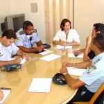 Reunião define esquema de segurança do Carnaju 2003 - Fotos: Abmael Eduardo  AAN