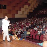 Educadores se reúnem para discutir meio ambiente e paz - Fotos: Abmael Eduardo  AAN