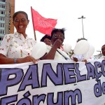 Panelaço pela Paz reúne mais de 300 mulheres - Fotos: Márcio Dantas  AAN