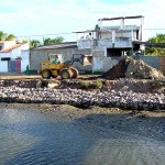 Prefeitura inicia construção de casas e muro de contenção na Coroa do Meio - Fotos: Márcio Dantas  AAN
