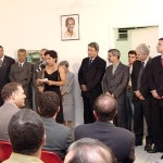 Prefeito e ministro inauguram unidade de saúde no bairro América  - Fotos: Abmael Eduardo  AAN