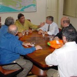 Prefeito de Aracaju recebe visita da diretoria do G. Barbosa - Fotos: Abmael Eduardo  AAN