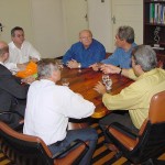 Prefeito de Aracaju recebe visita da diretoria do G. Barbosa - Fotos: Abmael Eduardo  AAN