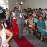 Missa na Igreja do Santo Antônio comemora os 148 anos da capital - Fotos: Márcio Dantas  AAN