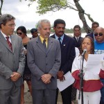 Prefeito presta homenagem ao fundador da cidade