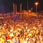 Culto evangélico reúne milhares de pessoas nas comemorações do aniversário da cidade - Fotos: Márcio Dantas  AAN
