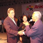 Culto evangélico reúne milhares de pessoas nas comemorações do aniversário da cidade - Fotos: Márcio Dantas  AAN