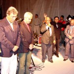Culto evangélico reúne milhares de pessoas nas comemorações do aniversário da cidade - Fotos: Márcio Dantas  AAN