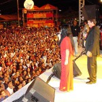 Culto evangélico reúne milhares de pessoas nas comemorações do aniversário da cidade - Fotos: Márcio Dantas  AAN