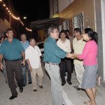 Prefeito inaugura obras no Siqueira Campos e Porto Dantas  - Fotos: Abmael Eduardo  AAN