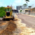 Orlinha do bairro Industrial começa a ganhar forma - Fotos: Abmael Eduardo  AAN