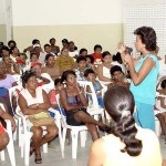 Conceição Vieira pede que famílias sejam parceiras no projeto ‘Criança Cidadã’  - Fotos: Abmael Eduardo  AAN