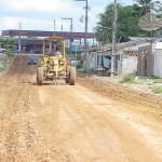 Prefeitura realiza obras de infraestrutura em ruas do bairro Pereira Lobo - Fotos: Wellington Barreto  AAN