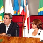 Posse da nova delegada do Trabalho contou com a presença do prefeito de Aracaju - Fotos: Wellington Barreto  AAN