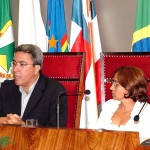 Posse da nova delegada do Trabalho contou com a presença do prefeito de Aracaju - Fotos: Wellington Barreto  AAN