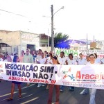 Prefeito participa da Caminhada Pela Paz - Fotos: Wellington Barreto  AAN