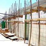 Construção de casas na Coroa do Meio será concluída ainda este mês - Fotos: Wellington Barreto  AAN