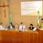 Conceição Vieira defende integração para políticas sociais em discurso na Câmara de Vereadores - Fotos: Márcio Dantas  AAN