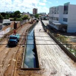Nova rua no bairro Salgado Filho está sendo urbanizada pela PMA - Fotos: Márcio Dantas  AAN