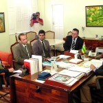 Procuradores do Estado apresentam ao prefeito projeto para realização do congresso nacional da categoria - Foto: Wellington Barreto  AAN