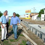 Prefeito realiza vistoria nas obras da avenida São Paulo e bairro Santos Dumont - Fotos: Wellington Barreto  AAN