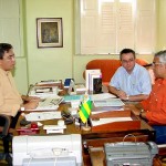 Prefeito recebe secretário de articulação política da Presidência da República - Foto: Márcio Dantas  AAN