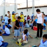 Escola municipal socializa recreio e diminui brincadeiras violentas - Fotos: Walter Martins  AAN