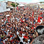 Orçamento Participativo mobiliza comunidades na recepção ao presidente - Fotos: Márcio Dantas  AAN