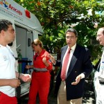 Prefeito de Aracaju explica funcionamento do SAMU a prefeitos de outras cidades - Fotos: Márcio Dantas  AAN