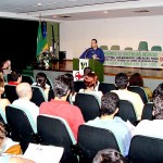 Coordenador do SAMU abre Simpósio Acadêmico - Fotos: Wellington Barreto  AAN