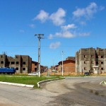 Mais um condomínio do programa Moradia Cidadã está em construção - Fotos: Márcio Dantas  AAN