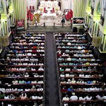 Cerca de 800 idosos assistidos pela Prefeitura de Aracaju participam da Missa de Páscoa - Fotos: Márcio Dantas  AAN