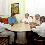 Prefeito recebe em audiência a diretoria da Associação Sergipana de Imprensa - Fotos: Abmael Eduardo  AAN