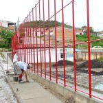 Prefeitura recupera campo de futebol no Santos Dumont - Fotos: Abmael Eduardo  AAN