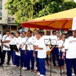 Adolescentes assistidos pela PMA fazem apresentação artísitica na praça Fausto Cardoso - Foto: Wellington Barreto  AAN