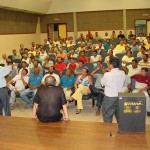 SMTT reúne profissionais do sistema rádiotáxis - Fotos: Lindivaldo Ribeiro  AAN