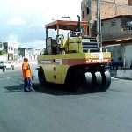 Emurb continua serviços de pavimentação no Santo Antônio - Fotos: Meme Rocha  AAN