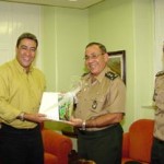 Comandante da 6ª Região Militar do Exército visita a Prefeitura de Aracaju - Fotos: Wellington Barreto  AAN