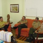 Comandante da 6ª Região Militar do Exército visita a Prefeitura de Aracaju - Fotos: Wellington Barreto  AAN
