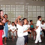 Crianças do projeto Recriando Caminhos participam de comemoração junina - Fotos: Wellington Barreto  AAN