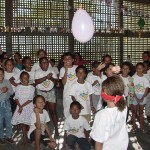 Crianças do projeto Recriando Caminhos participam de comemoração junina - Fotos: Wellington Barreto  AAN