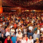Prefeito abre oficialmente o Forró Caju 2003  - Fotos: Wellington Barreto  AAN