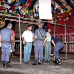 Efetivo da Guarda Municipal ajuda na segurança do Forró Caju - Fotos: Márcio Dantas  AAN