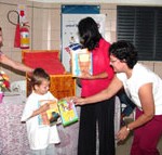 Instituições componentes do "Recriando Caminhos" recebem Baú de Leitura - Fotos: Wellington Barreto  AAN