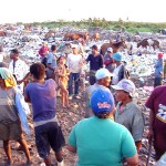 Desocupada a lixeira do bairro Santa Maria. - Fotos: Wellington Barreto  AAN  Clique na foto e amplie