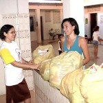 Semasc distribui alimentos arrecadados durante o CurtaSE - Foto: Abmael Eduardo  AAN  Clique na foto e amplie